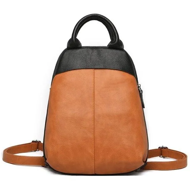 Eccentric Leather Backpack