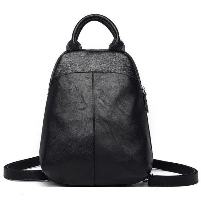 Eccentric Leather Backpack