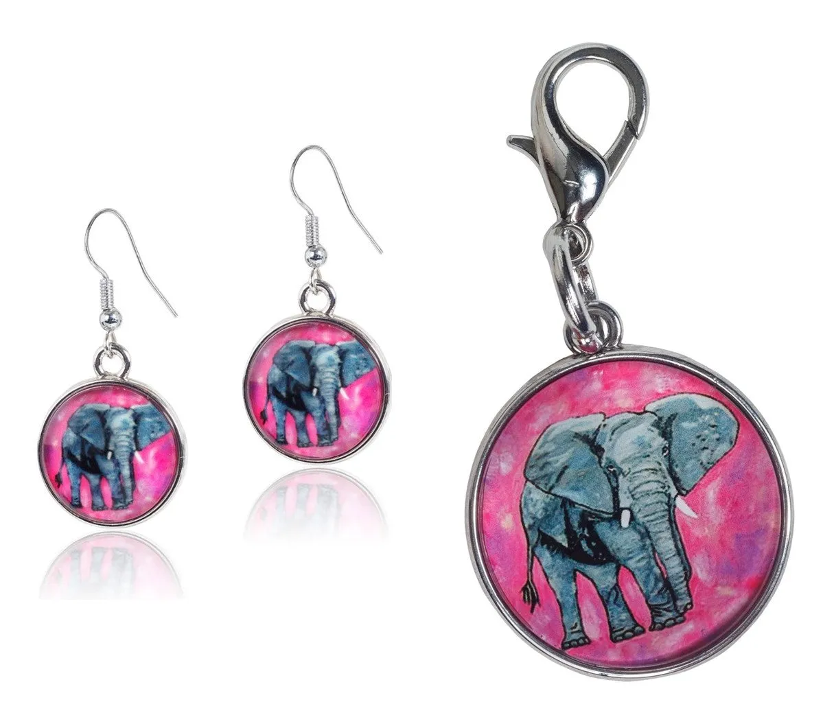 Elephant Jewelry Set - Kelly