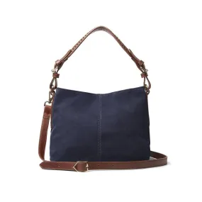 Fairfax & Favor Mini Tetbury Ladies Shoulder Bag - Navy