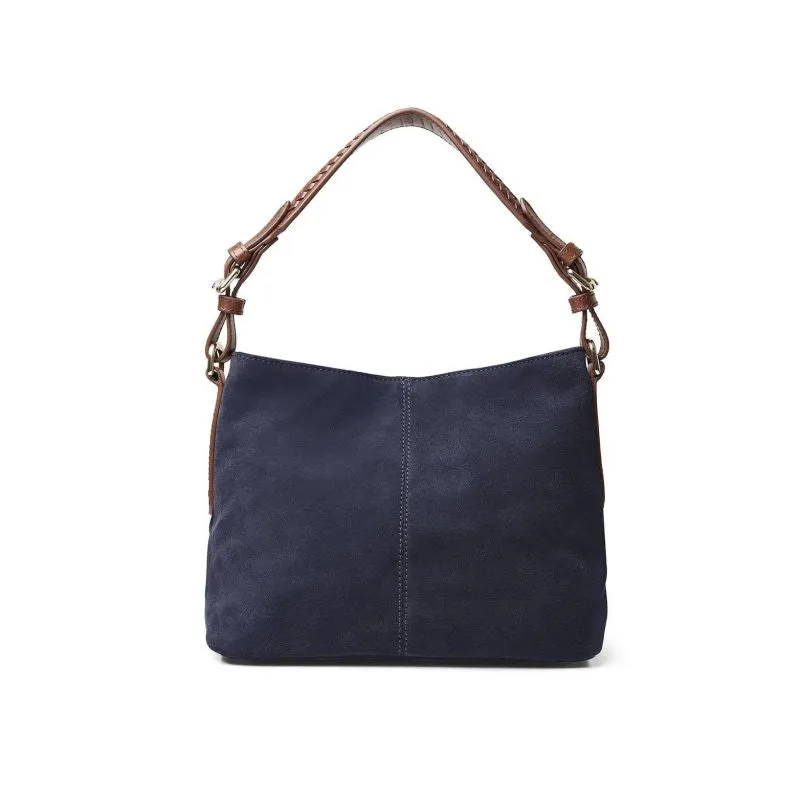 Fairfax & Favor Mini Tetbury Ladies Shoulder Bag - Navy