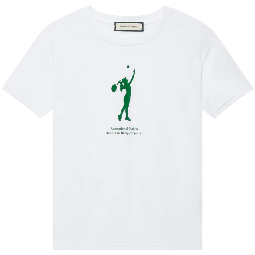 Fairway Serve Short Sleeve Tee in White