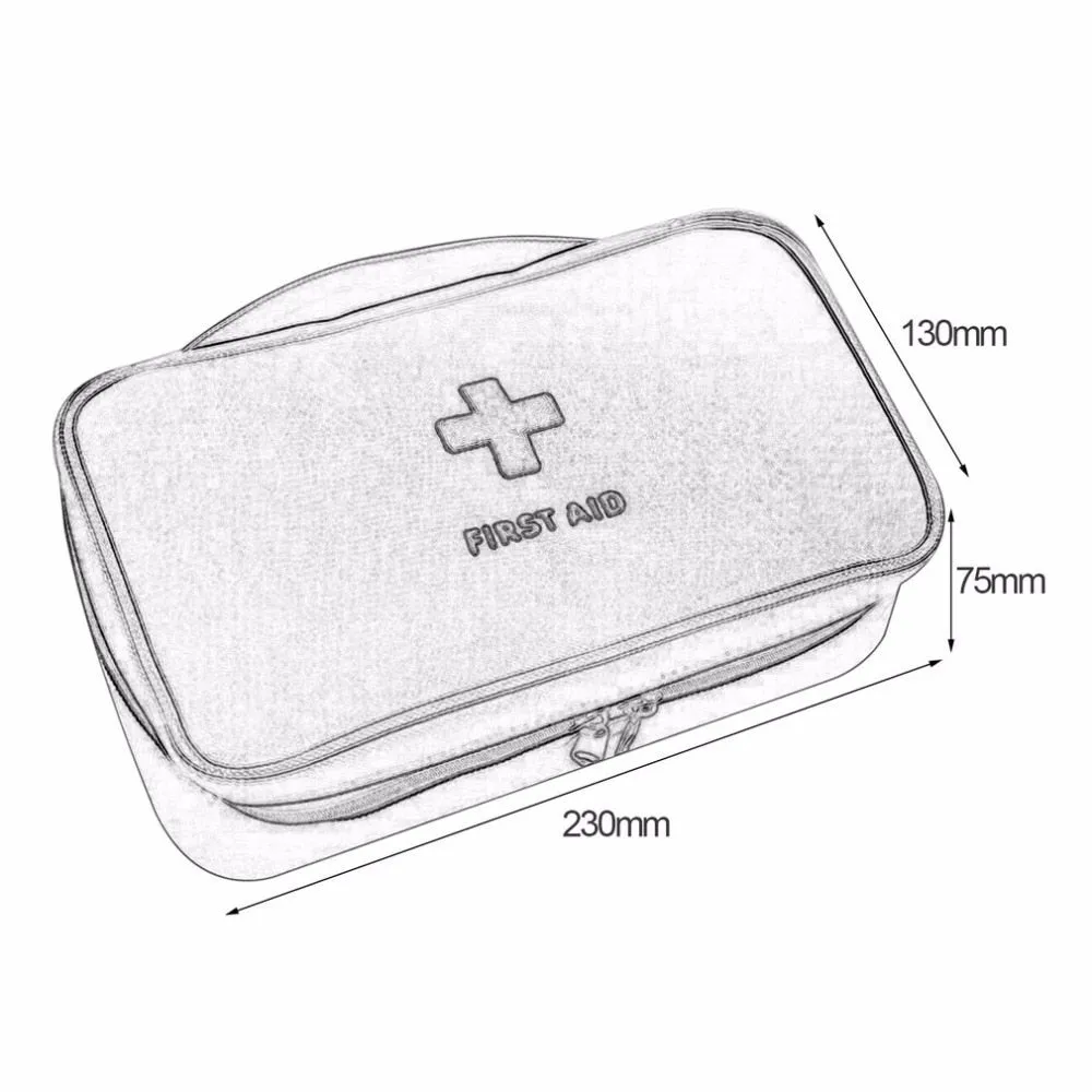 First Aid Kit For Camping Emergency Portable Travel Set Kit