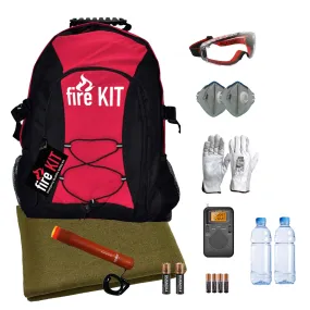 FK-01W Bushfire Emergency Safety Kit with Wool Blanket - 1 Person