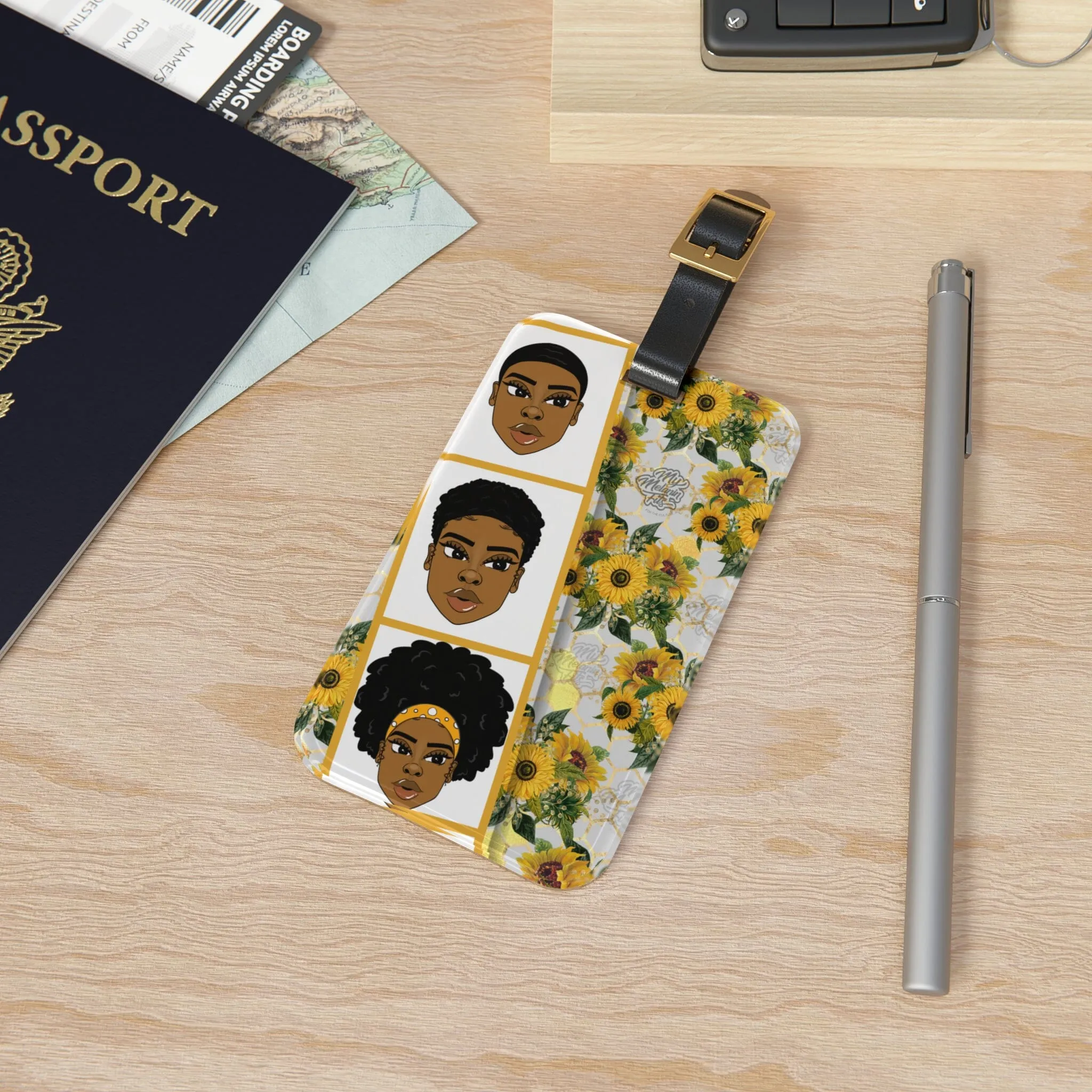 Flourish Luggage Tag