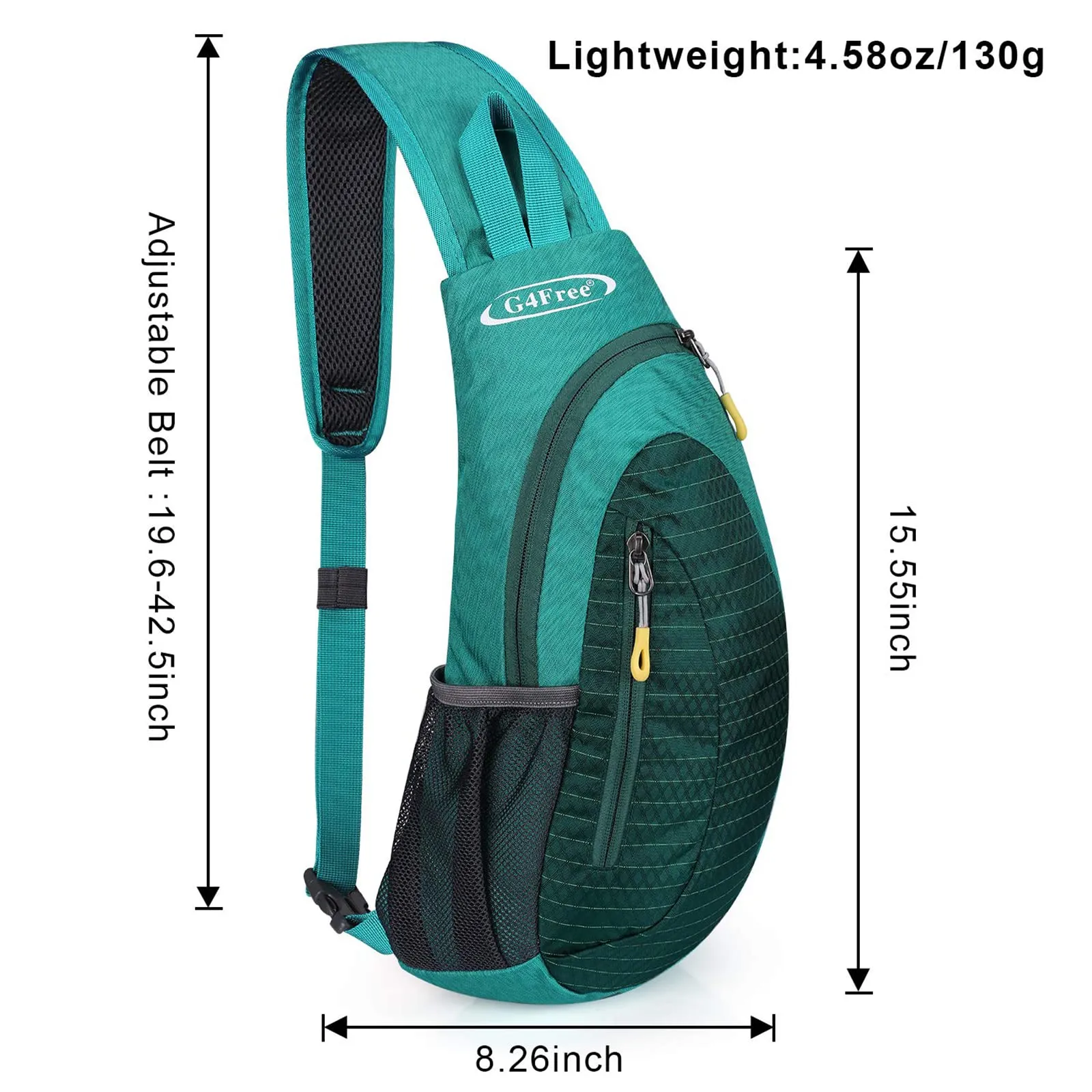 G4Free Sling Bags Men Shoulder Backpack Small Cross Body Chest Sling Backpack