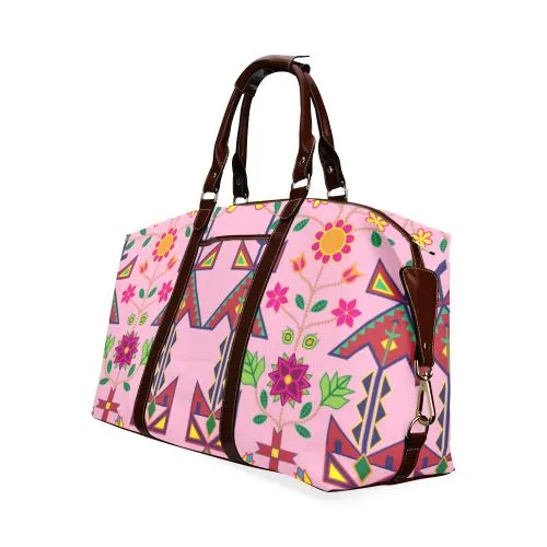 Geometric Floral Spring-Sunset Classic Travel Bag