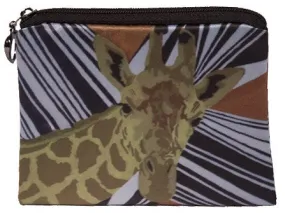 Giraffe Change Purse - African Spalsh