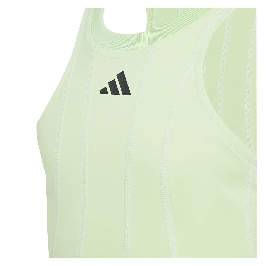 Girl's Pro Tennis Dress Semi Green Spark