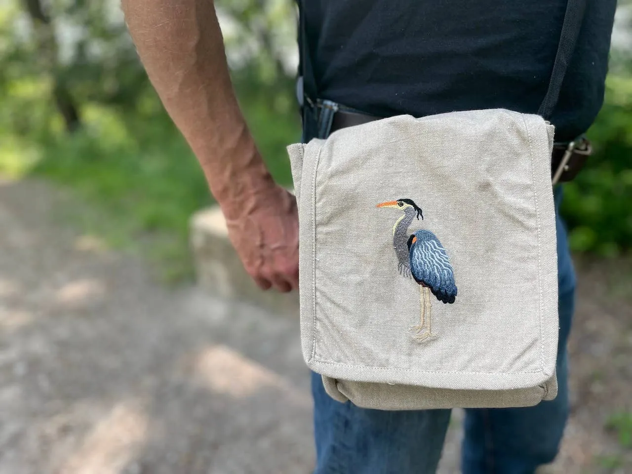 Great Blue Heron Field Bag