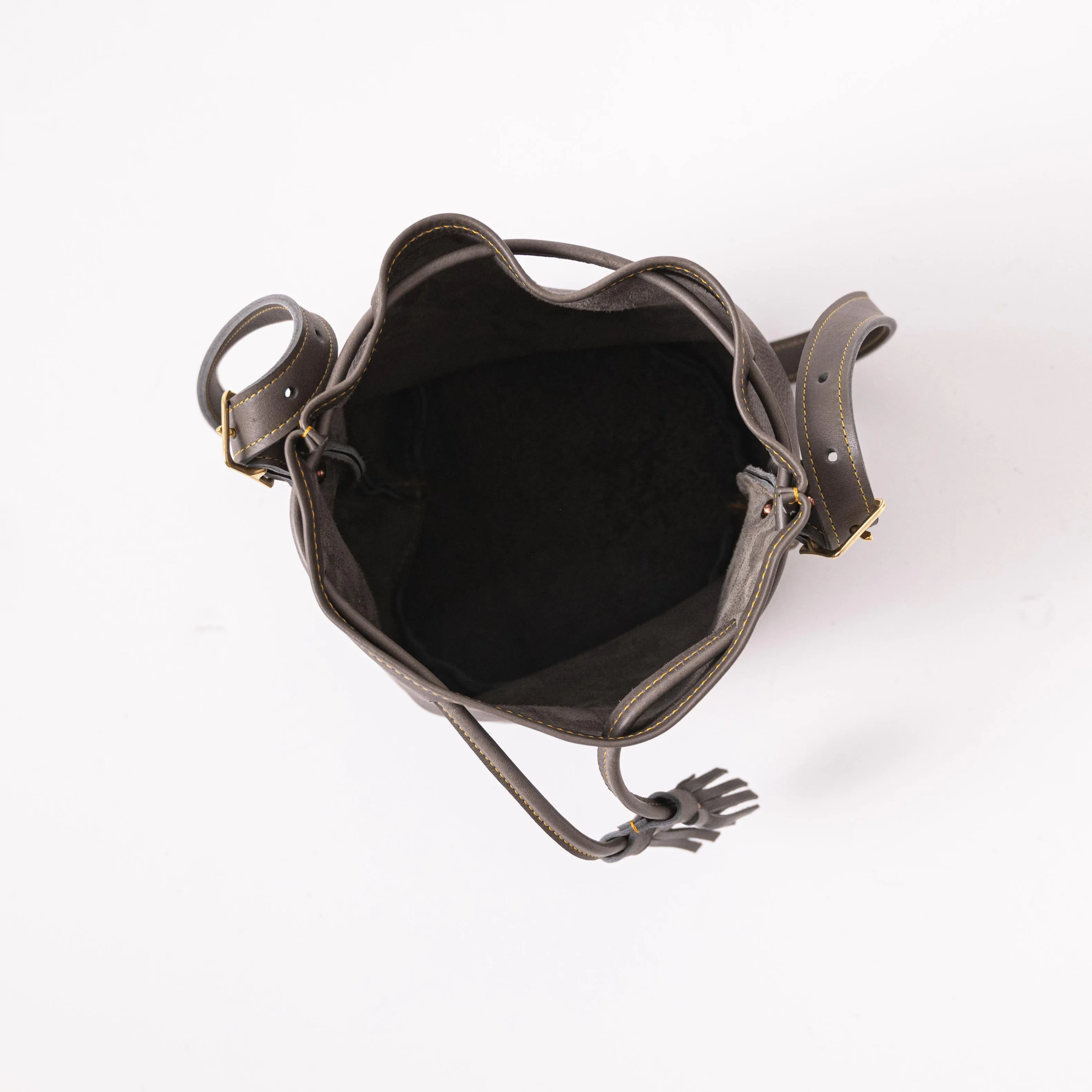 Grey Cypress Bucket Bag