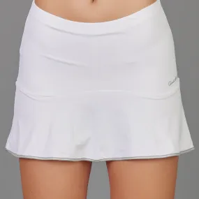 Grids Wave Skort (white)