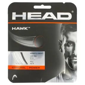 Hawk 18G Tennis String White