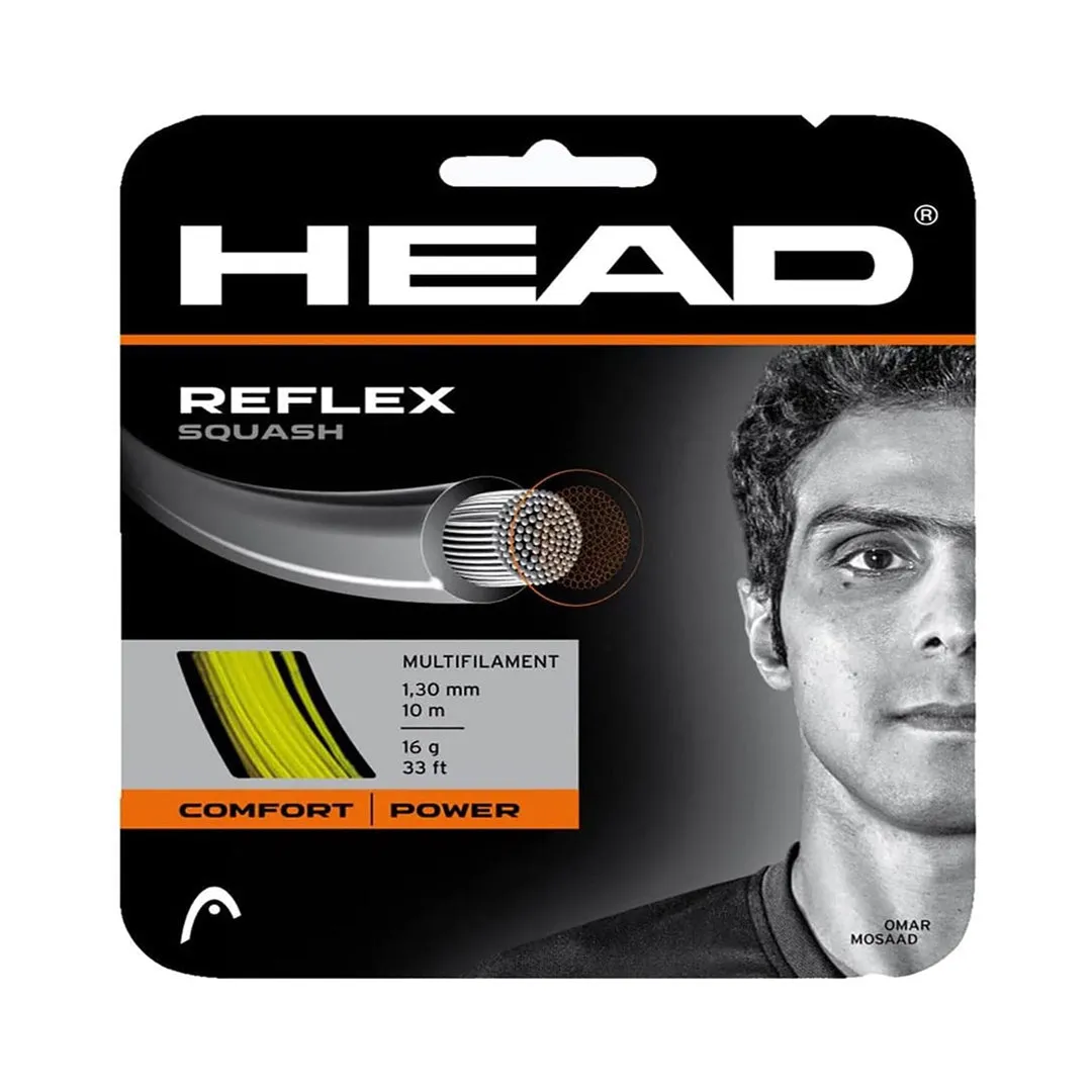 Head Reflex Squash String (SET) Yellow/White