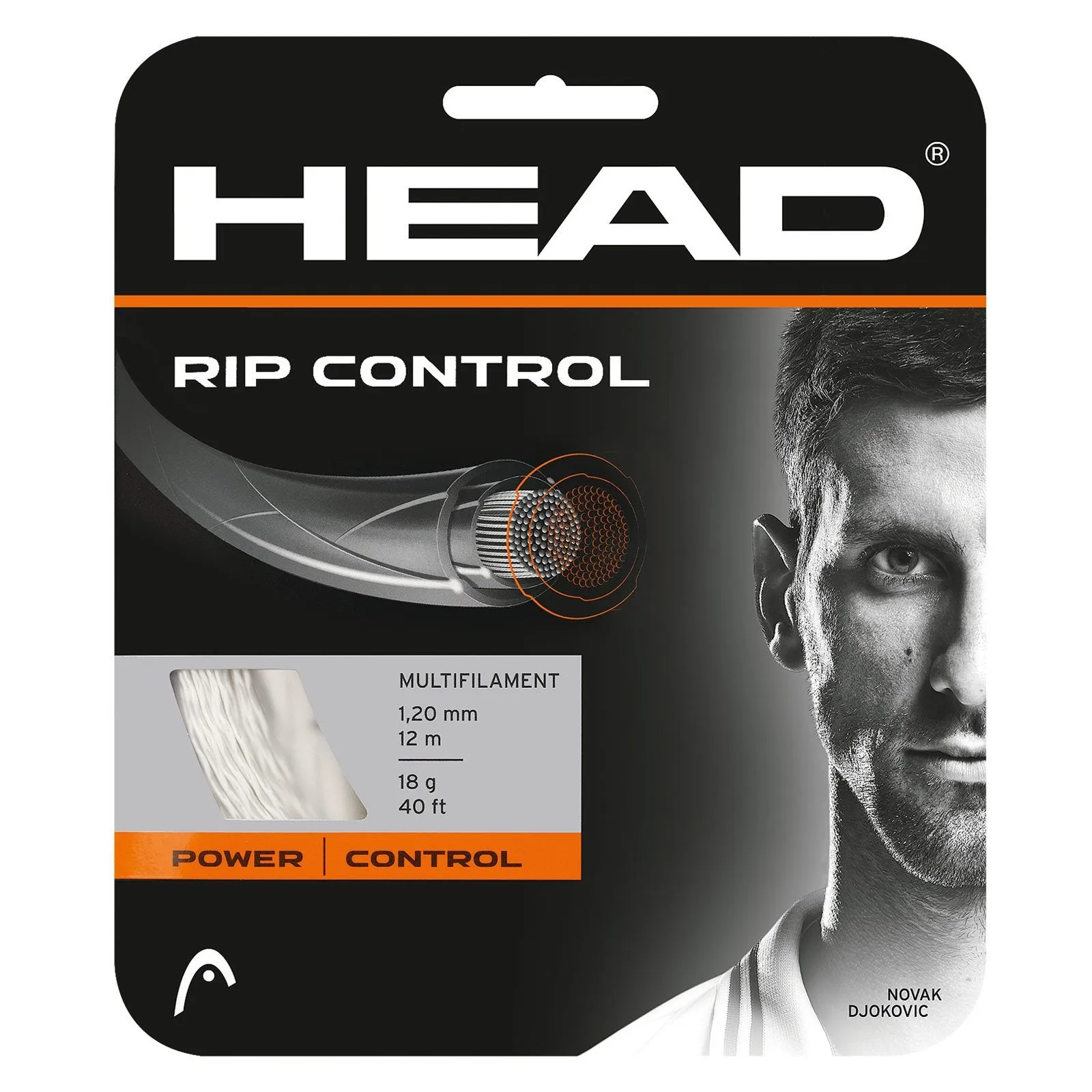 Head RIP Control 1.30mm Tennis String Set