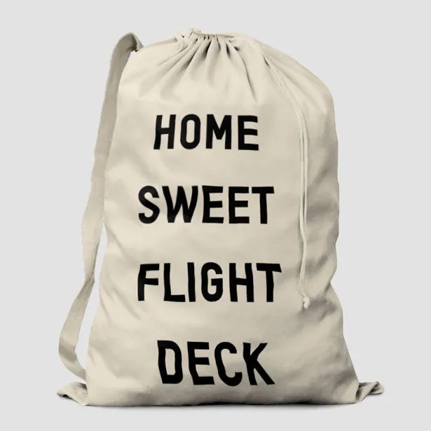 Home Sweet Flight Deck - Laundry Bag