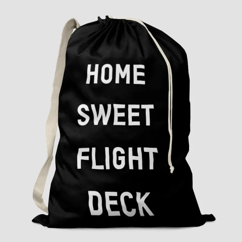 Home Sweet Flight Deck - Laundry Bag