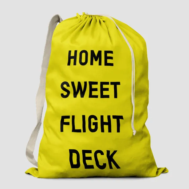 Home Sweet Flight Deck - Laundry Bag