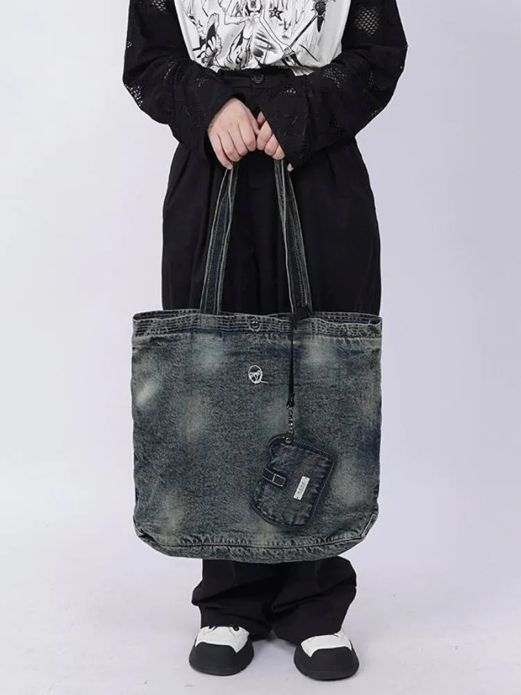 Hot girl denim retro shoulder bag【s0000003307】