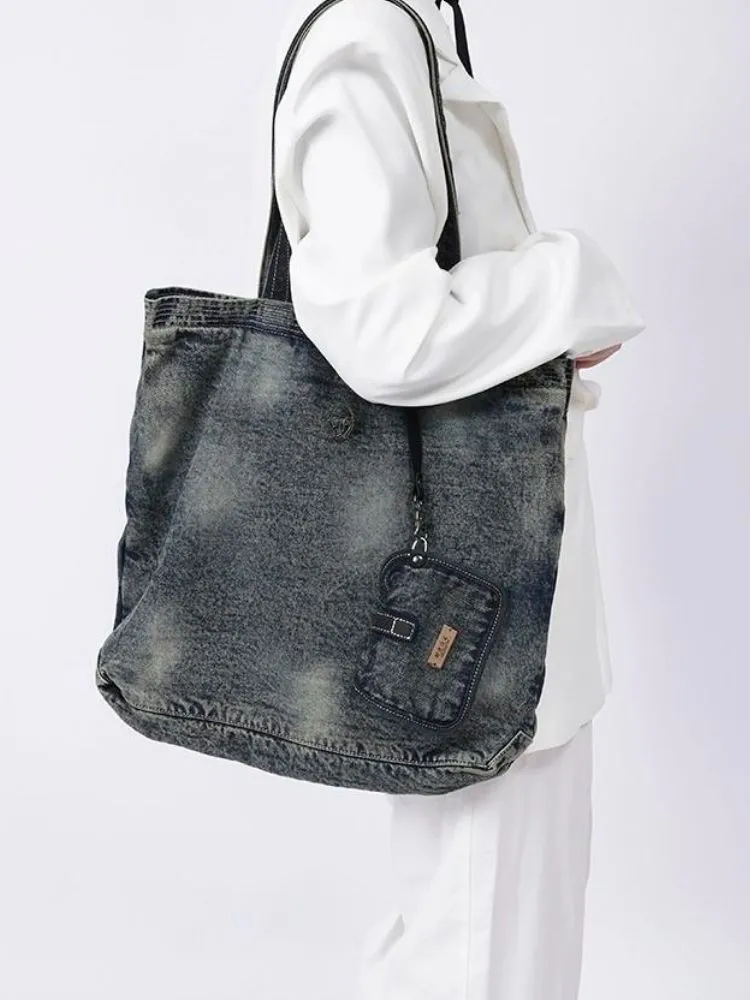 Hot girl denim retro shoulder bag【s0000003307】