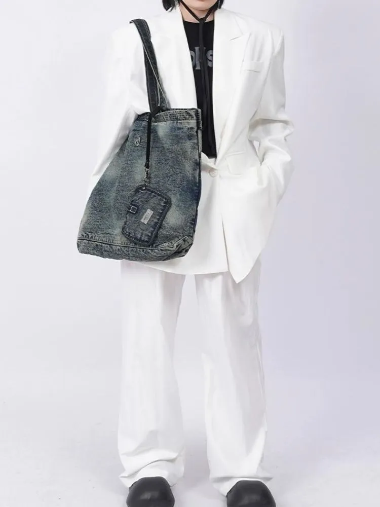 Hot girl denim retro shoulder bag【s0000003307】