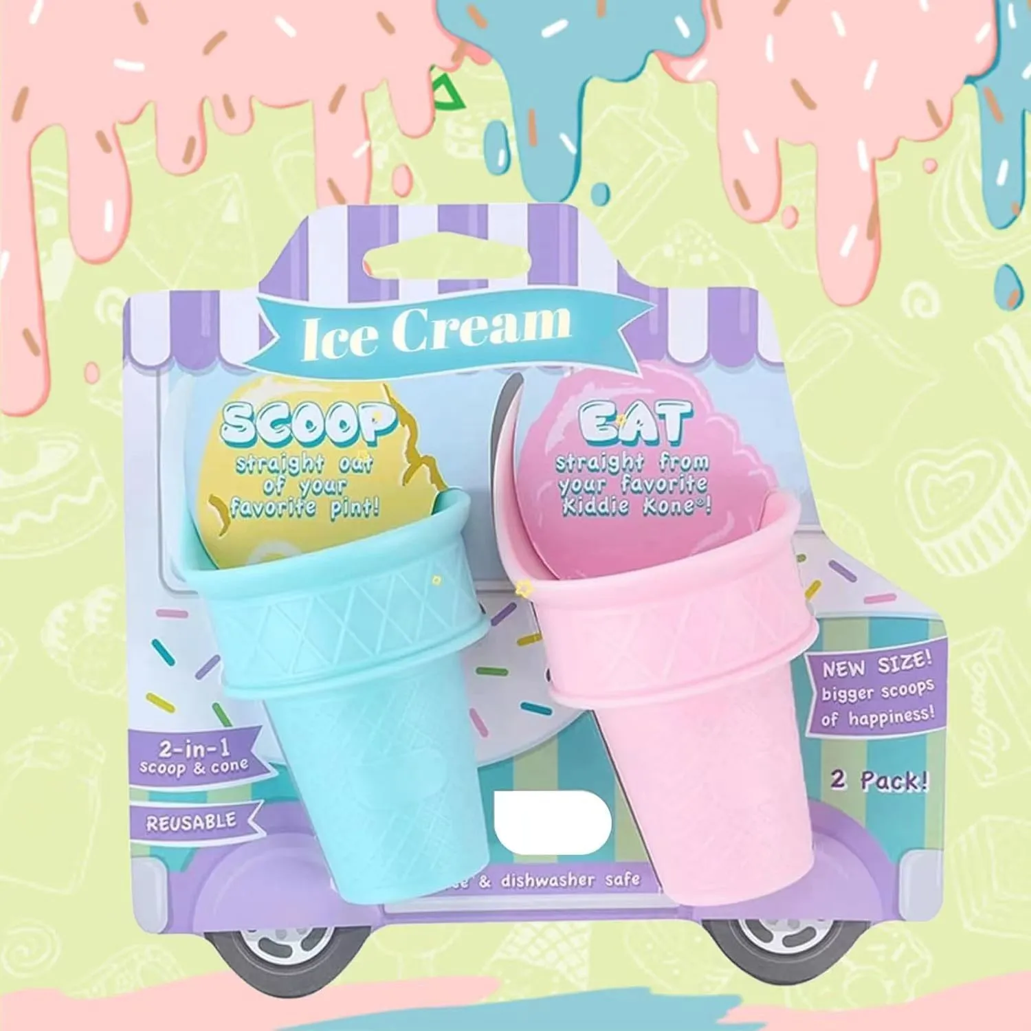 Ice Cream Snow Bucket Shelf Kitchen Gadgets