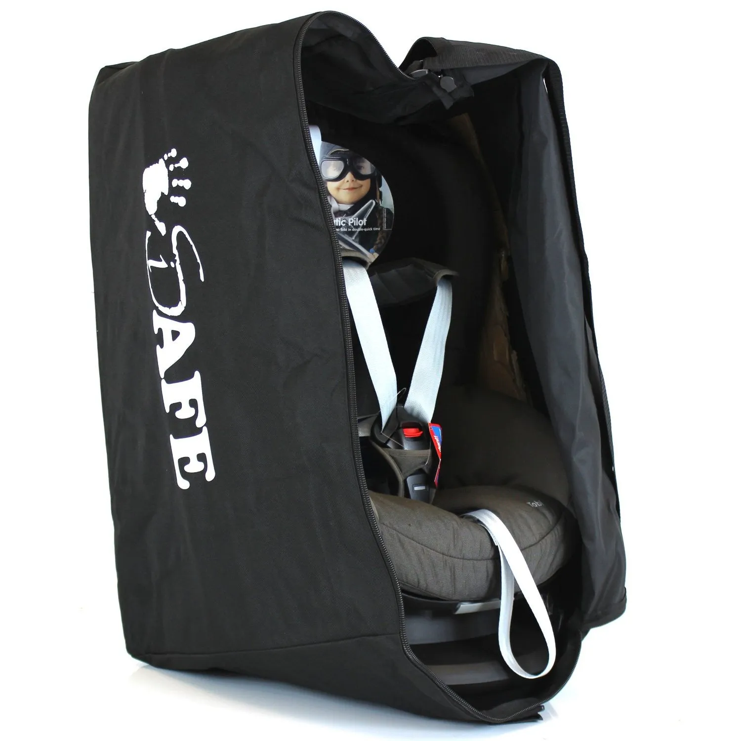 iSafe Carseat Travel / Storage Bag For Nuna Rebl i-Size Car Seat (Caviar)