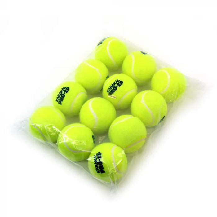 Karakal Pro Zero Pressure Coaching Training Balls - 1 Dozen - Bag of 12