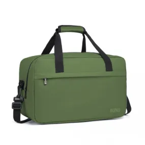 Kono Lightweight Multi Purpose Unisex Sports Travel Duffel Bag - Green | Spacious & Versatile