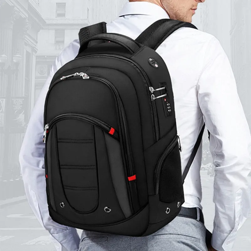 Laptop Backpack Men USB Charging Travel Backpack