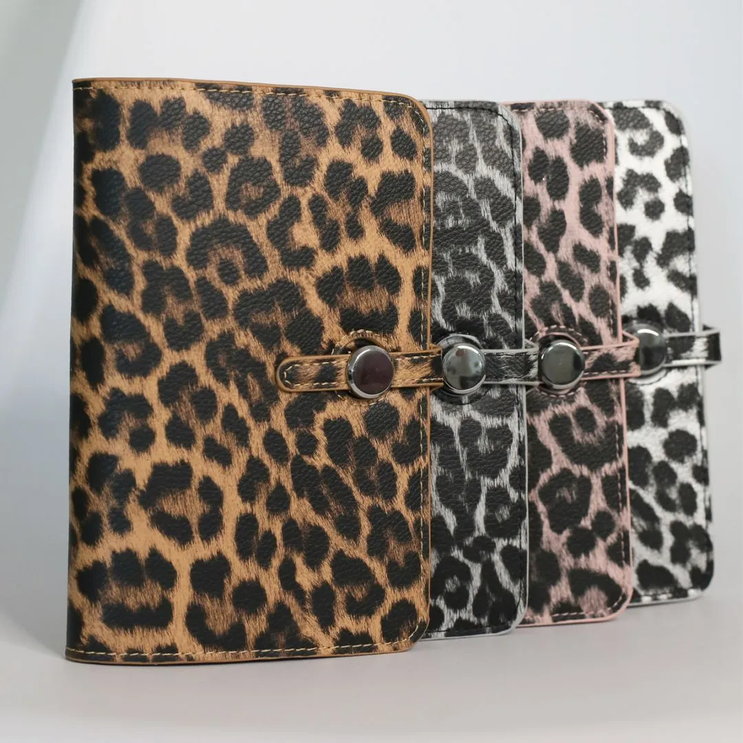 Leopard Print Wallet & Coin Purse - Brown Leopard