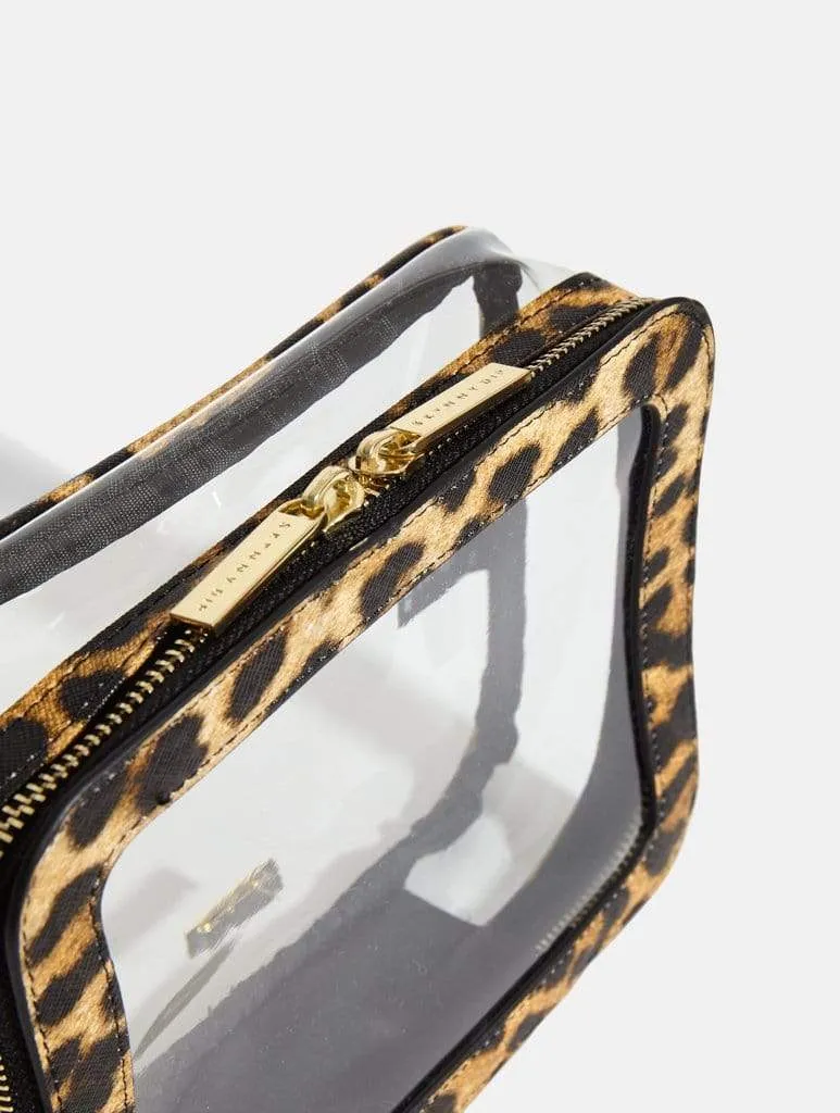 Leopard Travel Makeup Bag