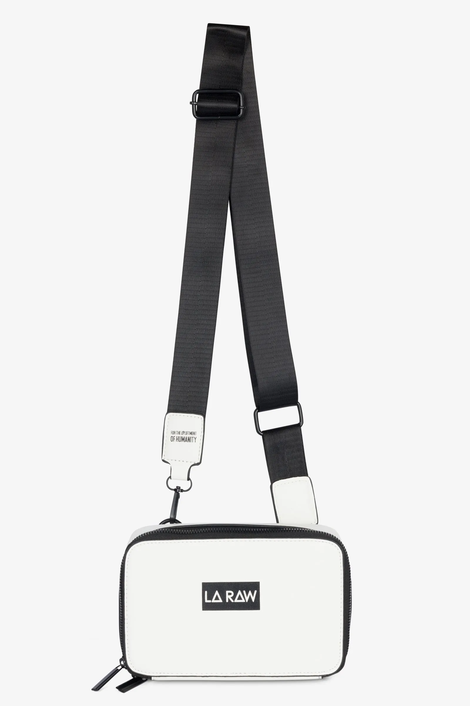 LOGO CROSSBODY BAG WHITE