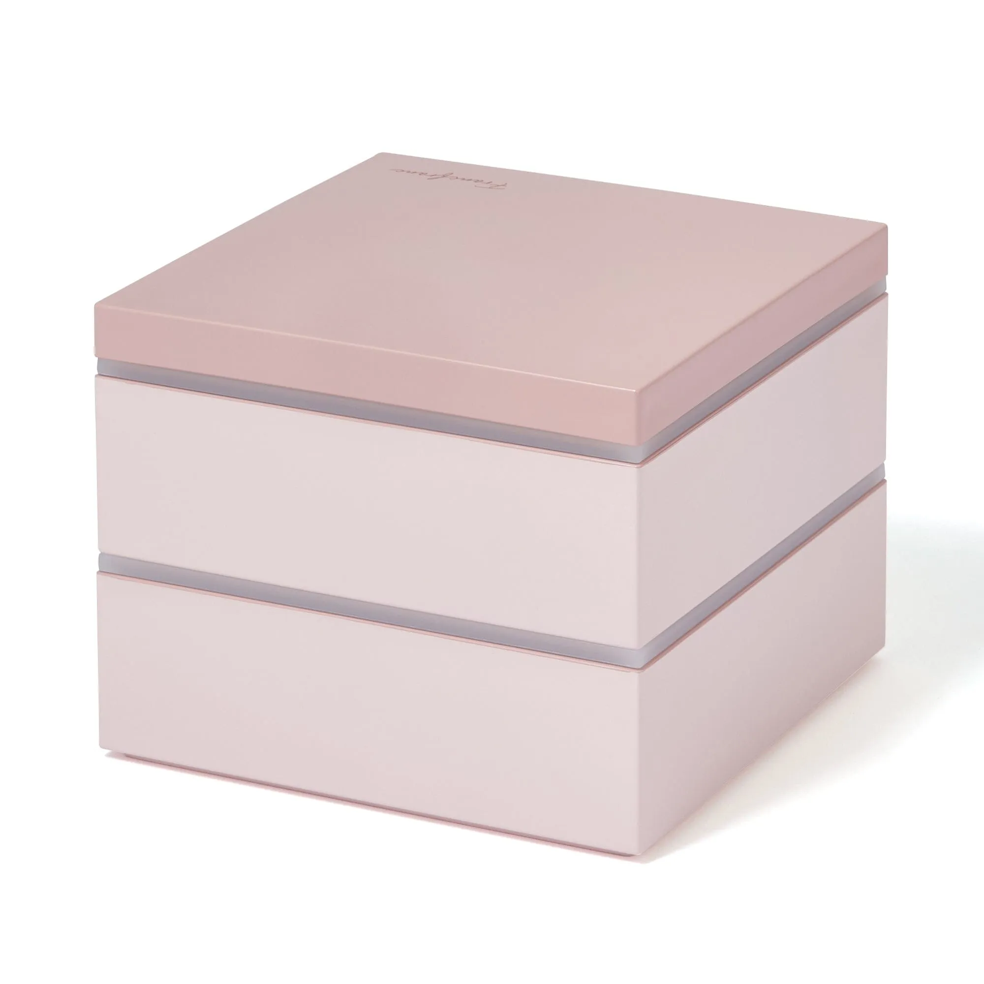 Logo Square Lunch Box Pink