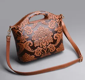 Luxury Vintage Genuine Leather Women Purse