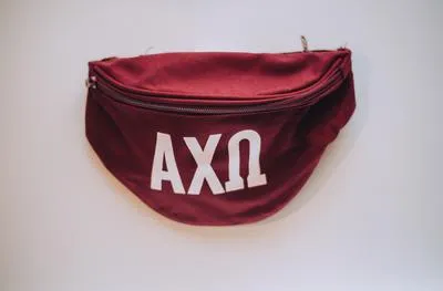 Maroon Sorority Fanny Pack