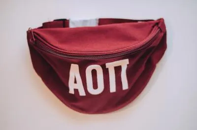 Maroon Sorority Fanny Pack