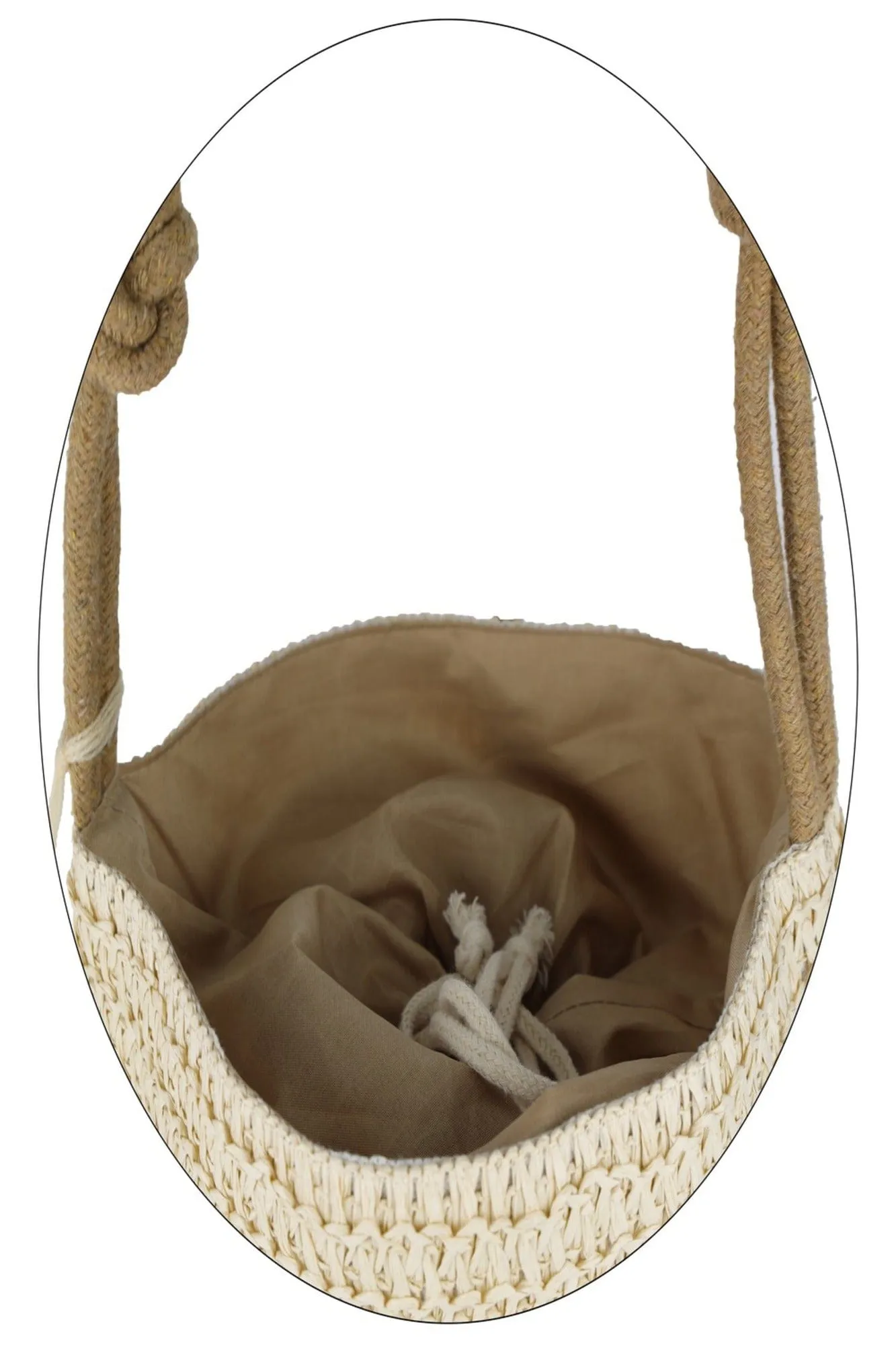 MB0209 Cora Straw Bucket Bag With Tassel