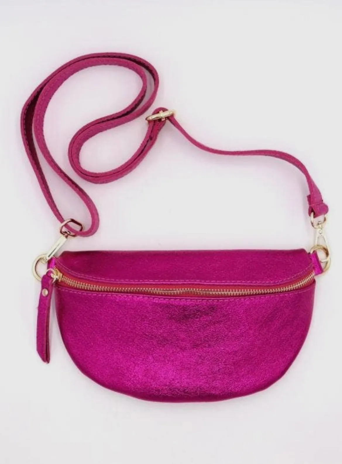 Metallic Fanny Pack/Cross Body