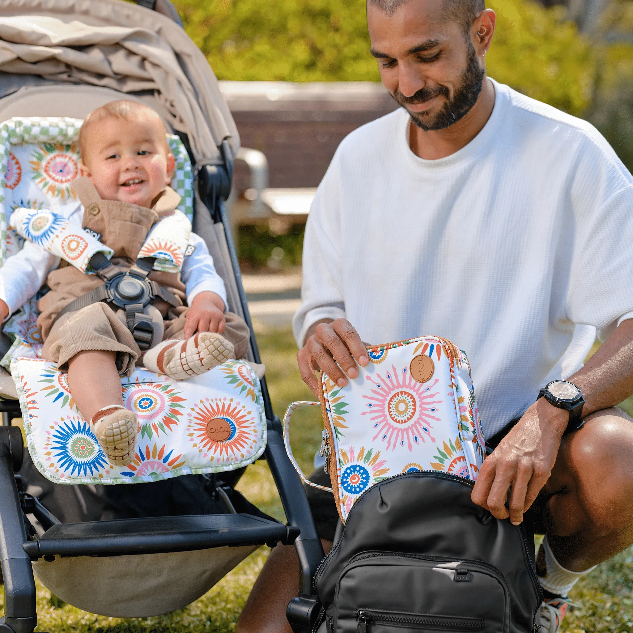 Mini Insulated Lunch Bag/Pumping Bag - Sunburst