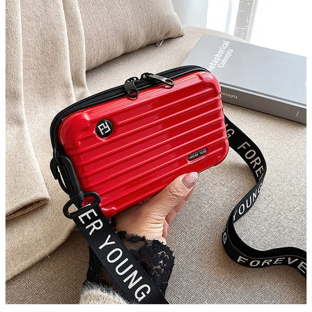 Mini Luggage Shape Women Purse