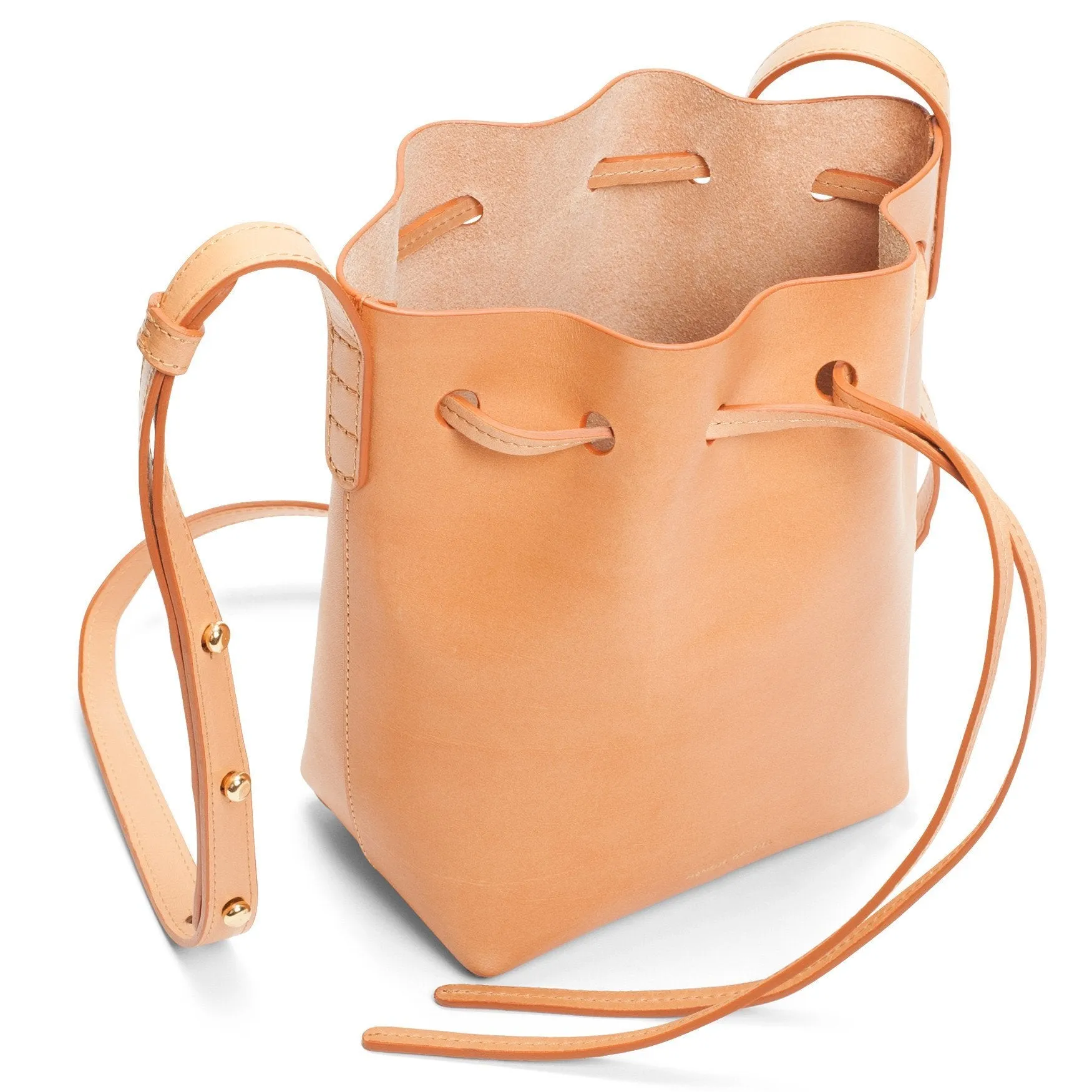 Mini Mini Bucket Bag - Cammello/Raw