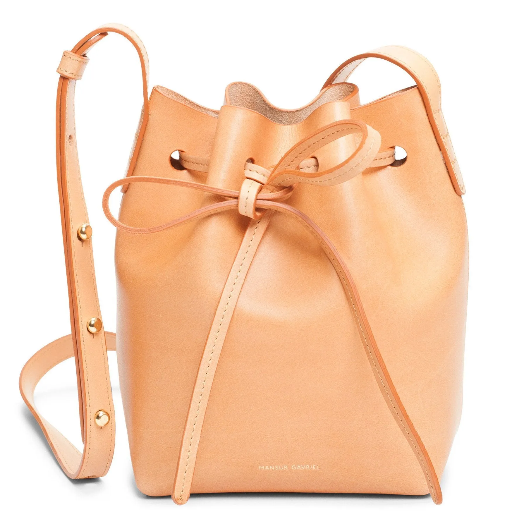 Mini Mini Bucket Bag - Cammello/Raw