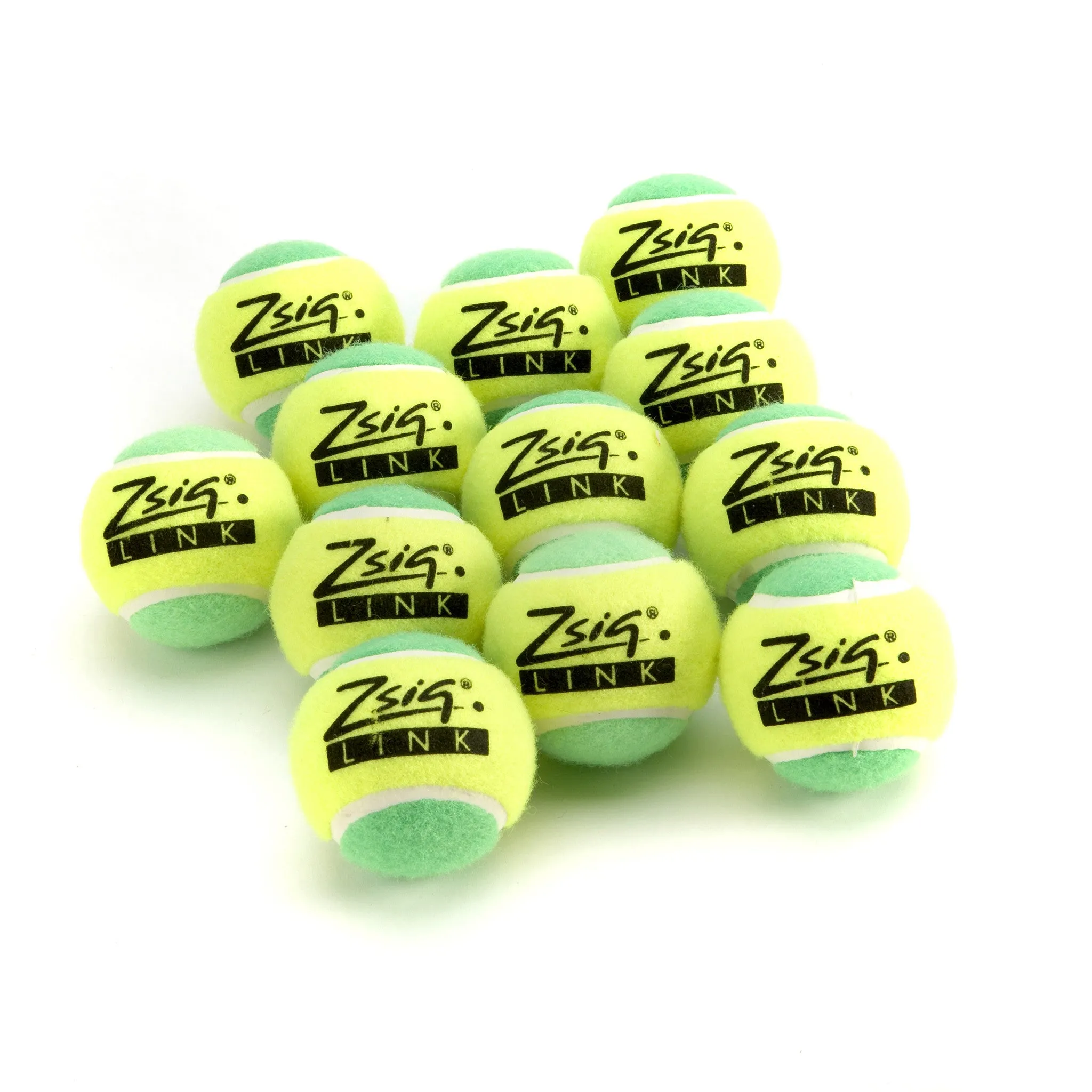 Mini Tennis | Green Stage | Link Green Balls | Carton of 10 Dozen (120)