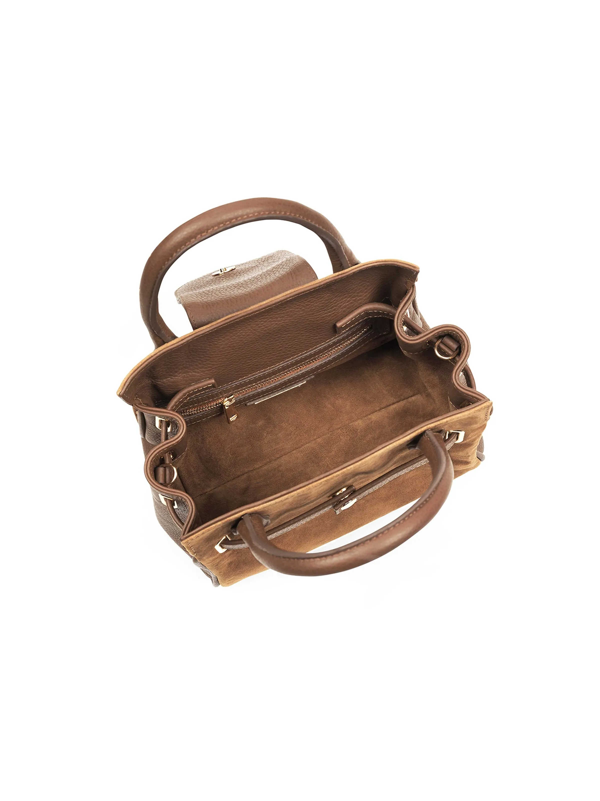 Mini Windsor Handbag - Tan