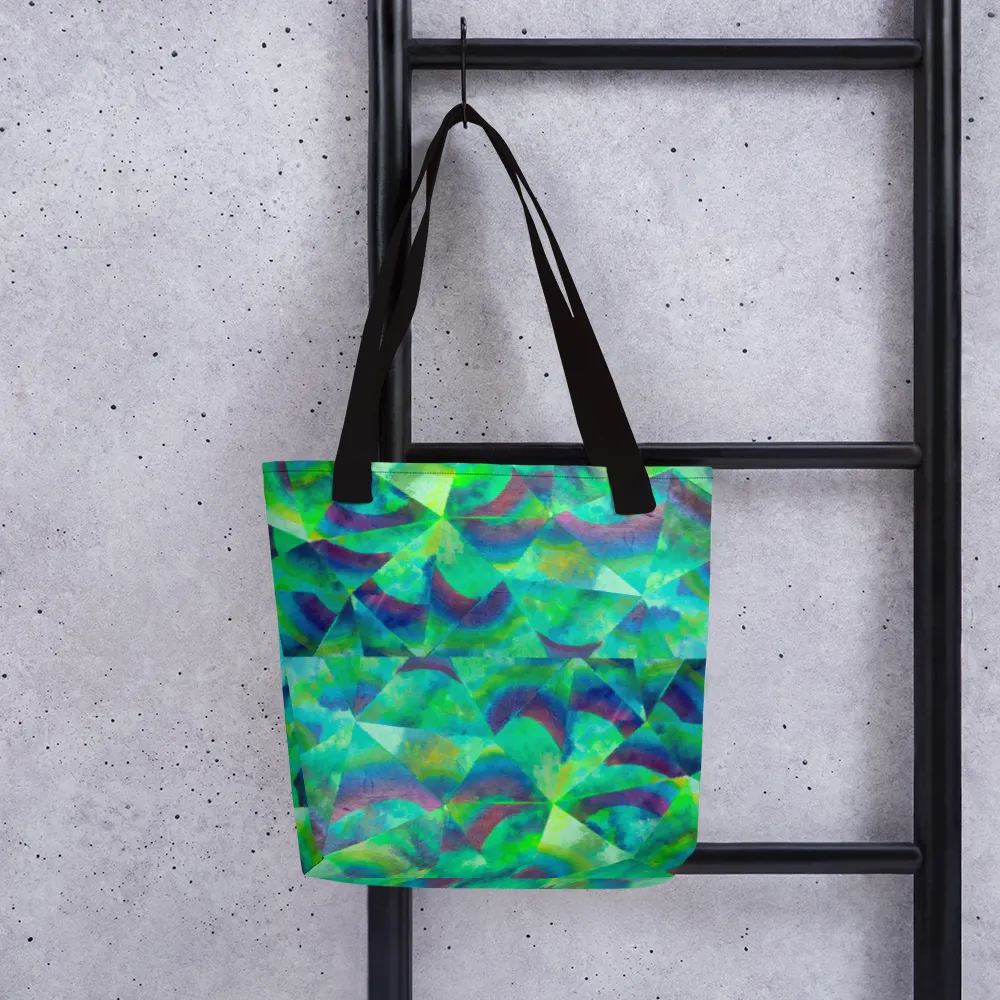 Mirrored Mounatin Tote bag