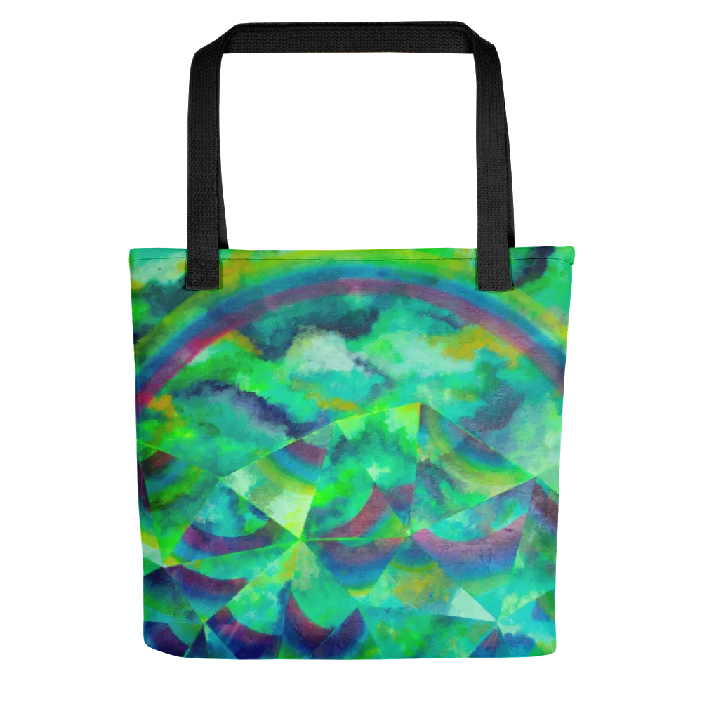 Mirrored Mounatin Tote bag