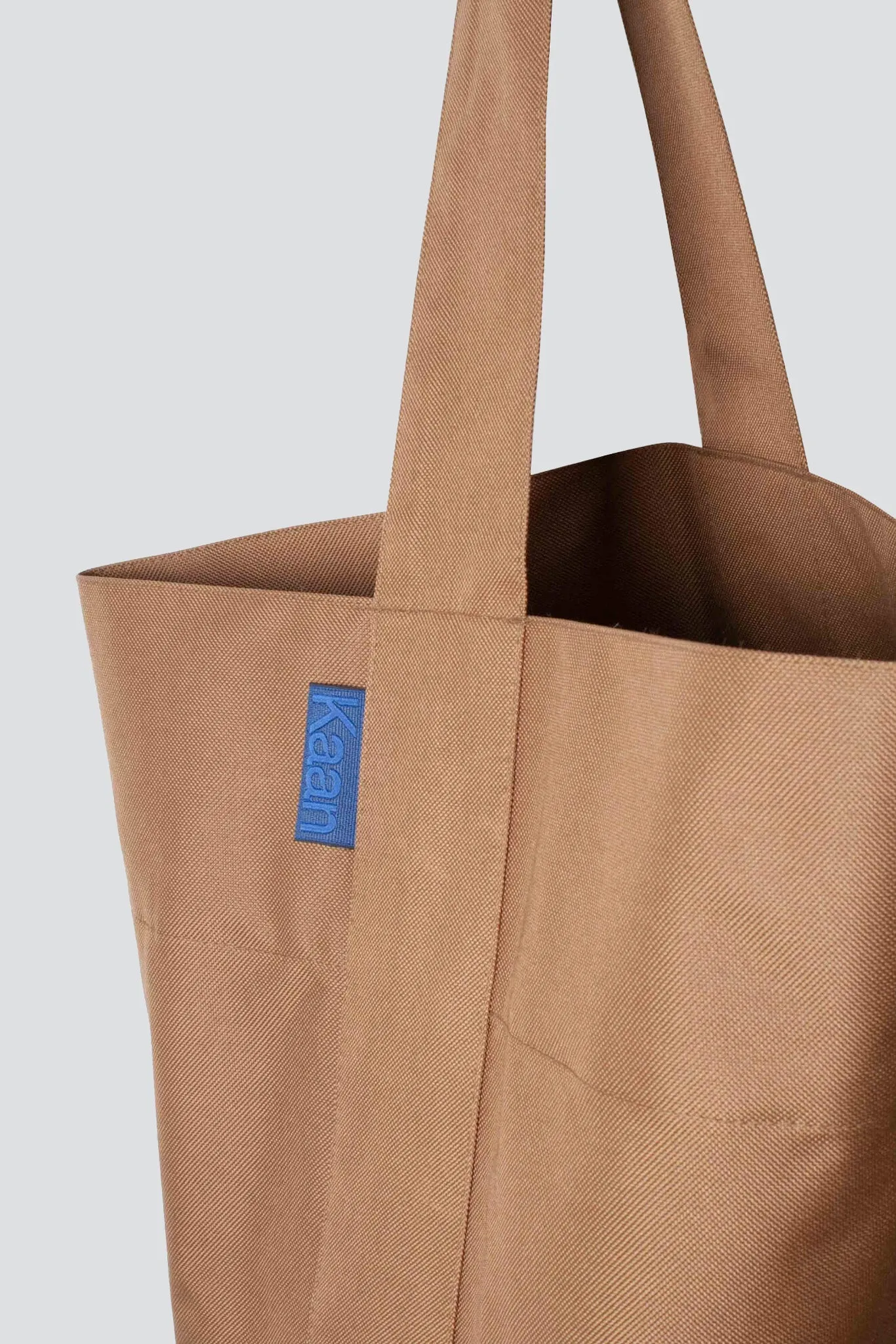 Mocha Waterproof Canvas Bucket Tote