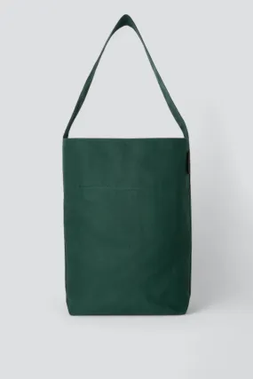 Moss Water Repellant Cotton Midi Bucket Tote