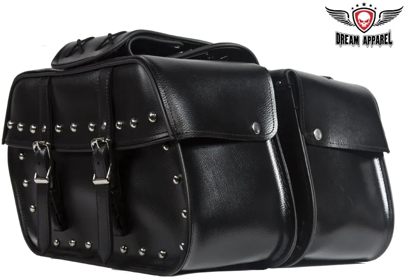 Motorcycle Saddlebags With Studs